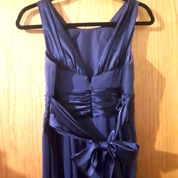 Midnight Blue Formal Dress - Picture 5 of 6